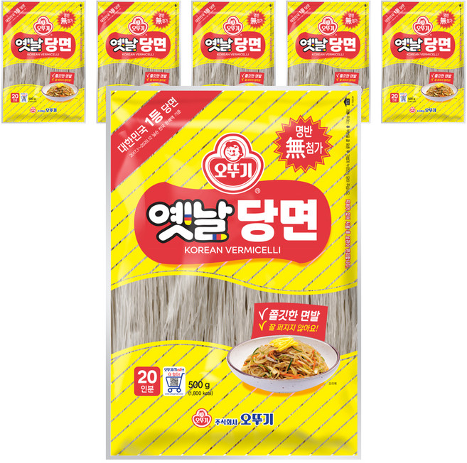 오뚜기옛날 당면, 500g, 6개