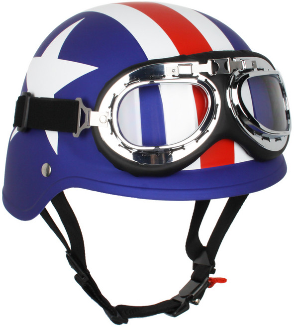 아우라헬멧 미군모, 캡틴별 블루 (무광)