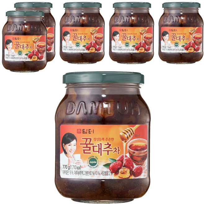 담터 꿀대추차, 770g, 1개입, 6개