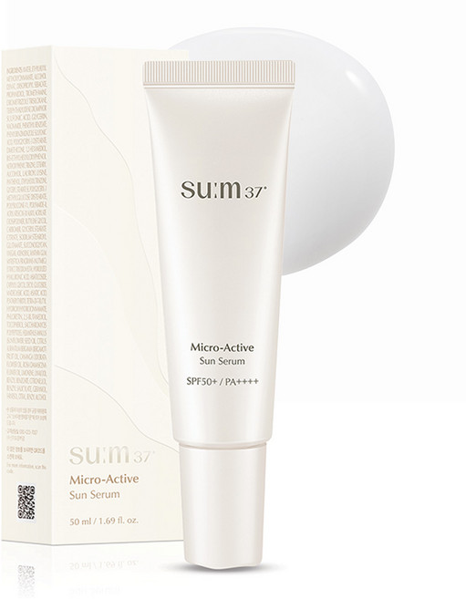 숨37도 마이크로 액티브 선 세럼 SPF50+ PA++++, 50ml, 1개