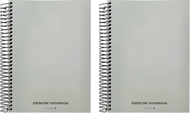 모닝글로리 3500 완전 두꺼운 연습장 좌철, 랜덤발송, 2개