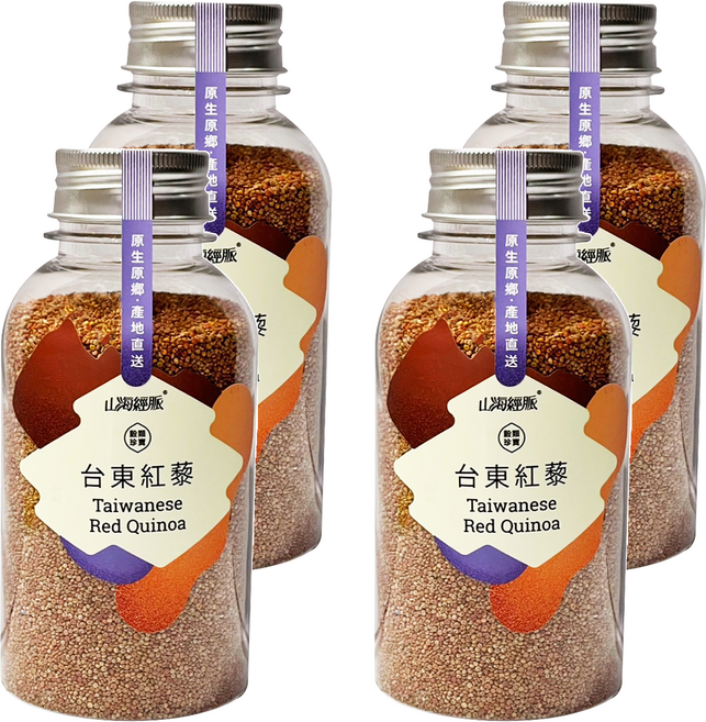 山海經脈 台東紅藜, 230g, 4罐