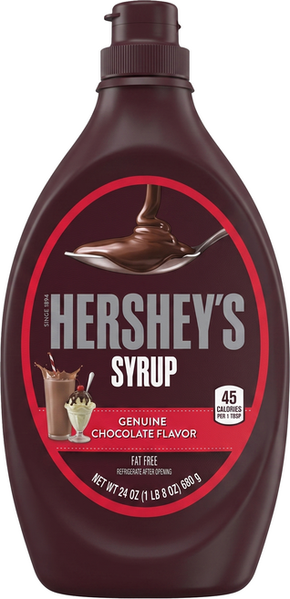 HERSHEY'S 好時 可可風味糖漿, 680g, 1瓶