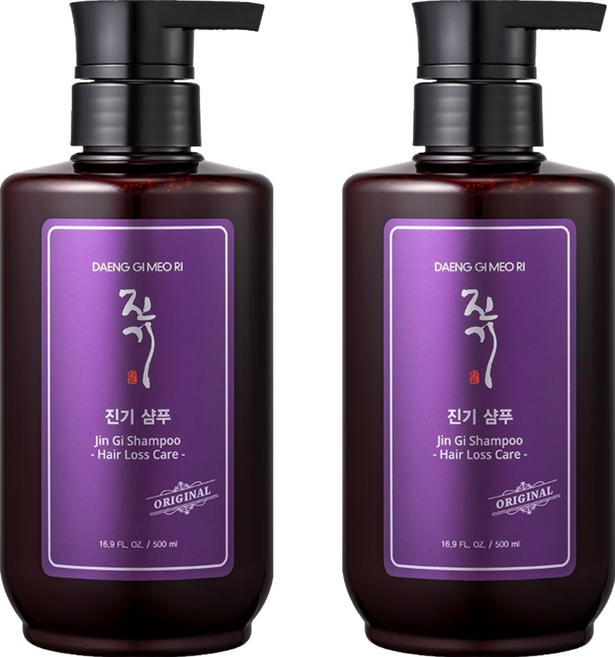댕기머리 오리지널 진기 샴푸, 500ml, 2개