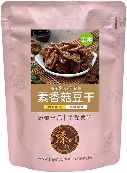 臻御行 素香菇豆干, 1個, 300g
