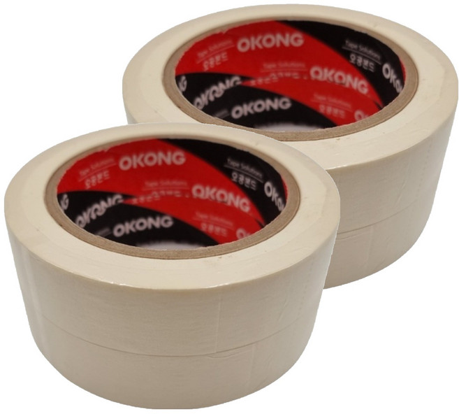 오공 마스킹테이프 25mm x 40m, 4개