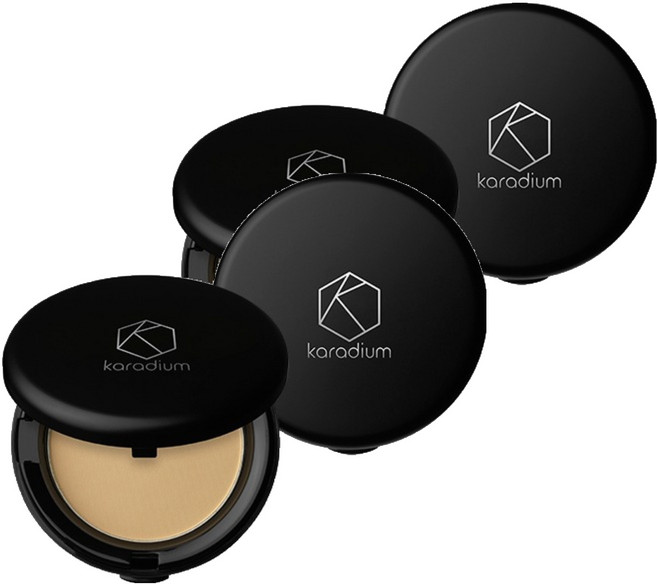 카라디움 썬팩트 SPF50+ PA+++ 21호, 11g, 2개