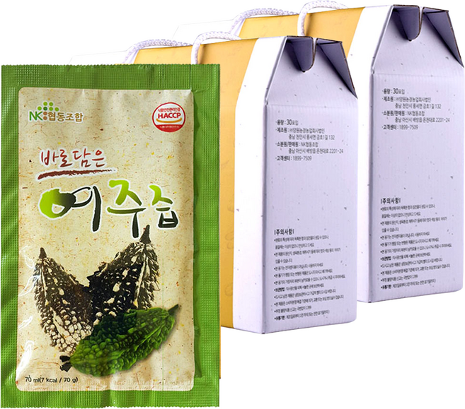 양원농장 바로담은여주즙, 2.1L, 2개