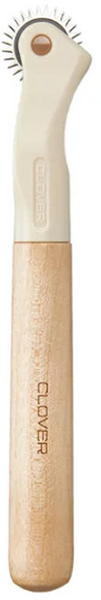 Clover 可樂牌 木柄點線器, 原木色, 1個