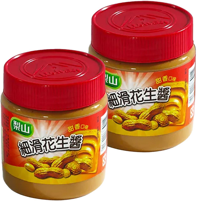 梨山牌 細滑花生醬 甜香口味 全素 台灣製造 340g/罐