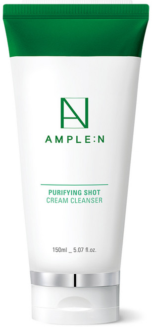 앰플엔 퓨리파잉샷 크림클렌저, 150ml, 1개