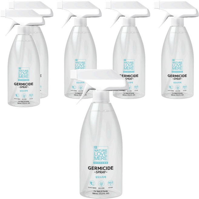 네이쳐러브메레 살균소독제, 500ml, 6개