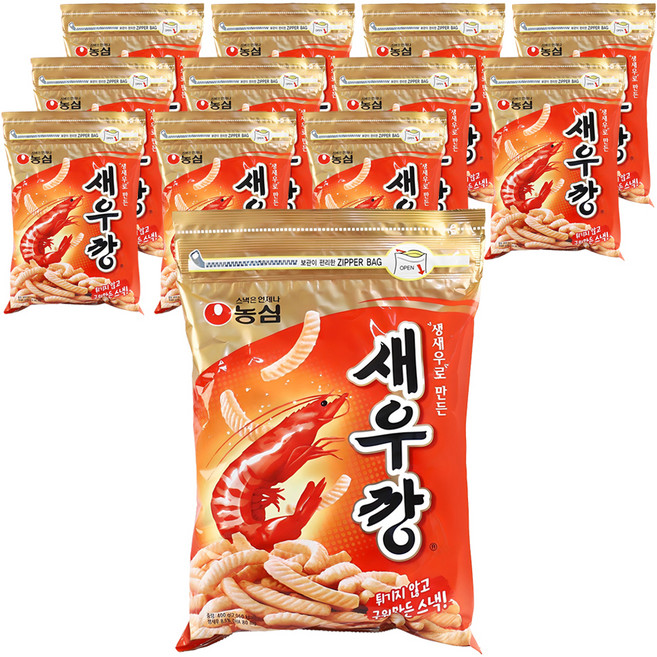 새우깡, 400g, 12개