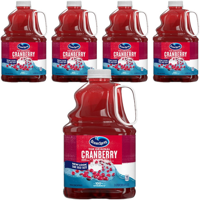 (주)동서 오션스프레이크랜베리주스, 3L, 5개