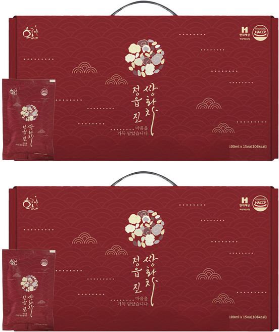 황금이네 정읍진 쌍화차 진액, 100ml, 15개입, 2박스