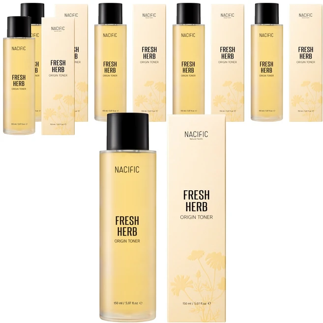 네시픽 프레쉬 허브 오리진 토너, 150ml, 6개 - 쿠팡