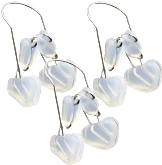 메이크그레이트 실리콘 코 보정기, 혼합색상, 3개