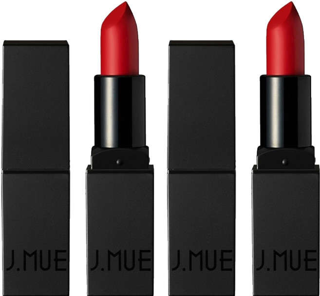 제이뮤 마이 디어 립스틱, 2개, 4호 체리레드