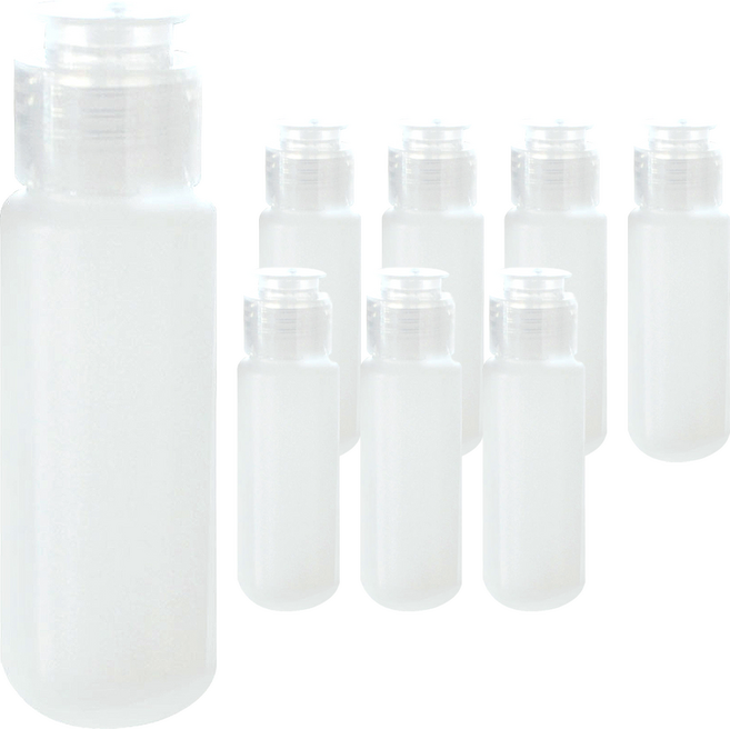 이글코리아 PE용기 50ml, 투명, 8개