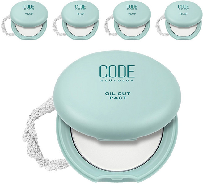 코드글로컬러 오일컷 팩트 8g, 5개