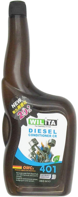 WILiTA 威力特 奈米全效引擎還原改質劑 柴油車專用 OMC2 提升燃油效能 380ml, 柴油車, 1罐