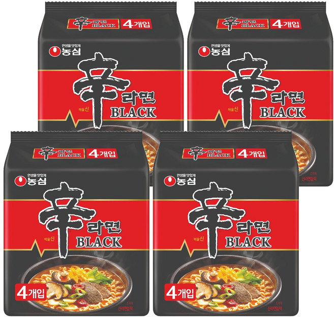 NONGSHIM 農心 辛拉麵 頂級微辣牛骨湯泡麵 134g, 16包
