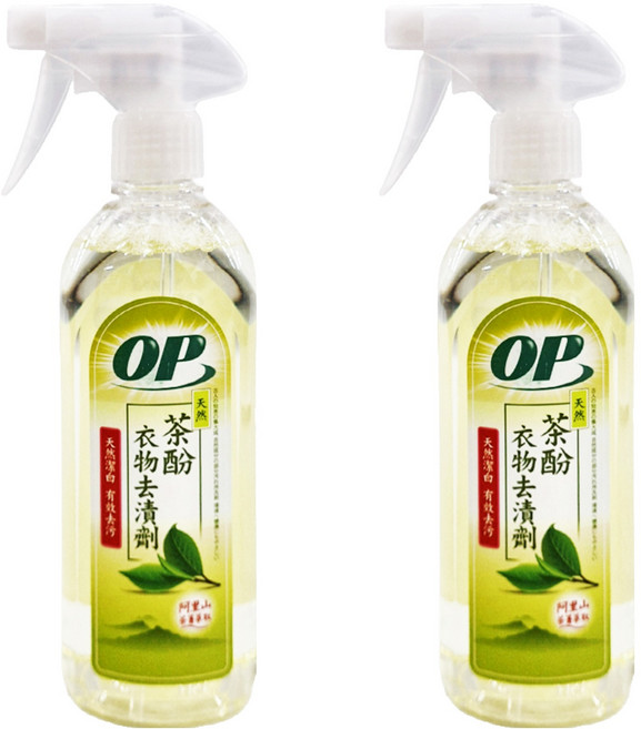 OP 天然茶酚衣物去漬劑, 450ml, 2瓶