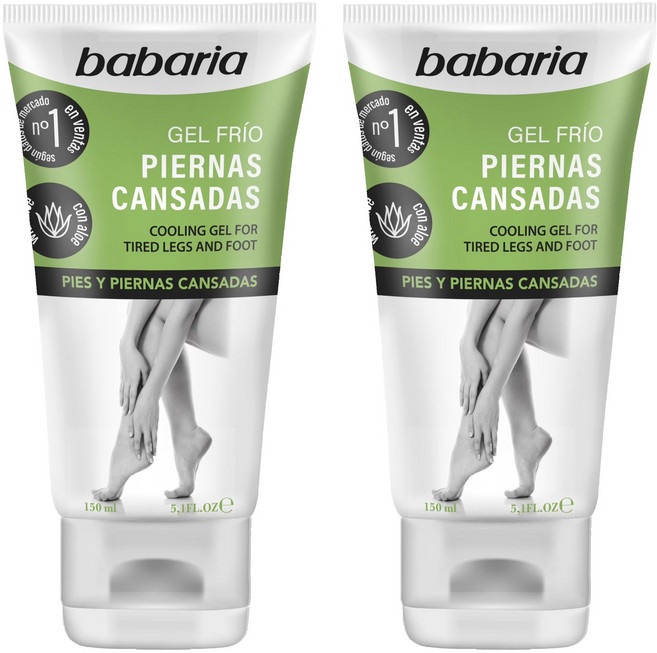 babaria 腿足清涼凝膠 150ml, 1條, 2件