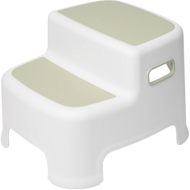 더마더 2단 유아 디딤대, 그린, 1개