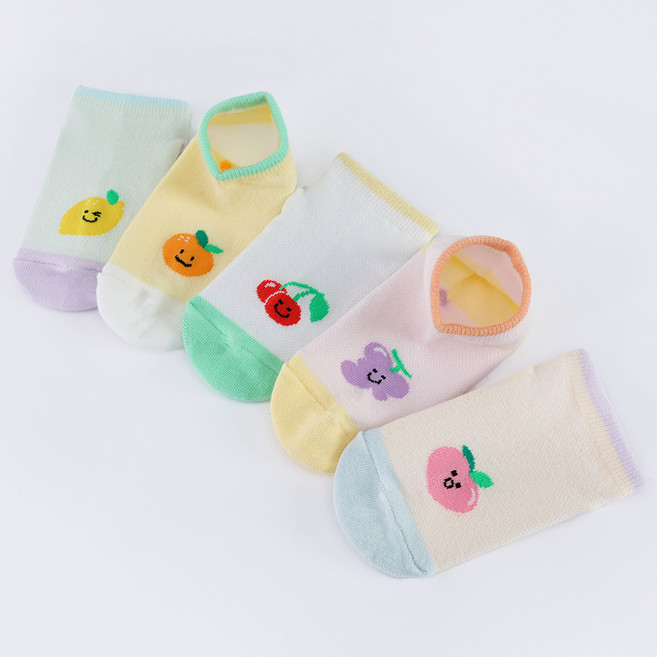 새실로 유아용 젤리 스니커즈 5족 세트