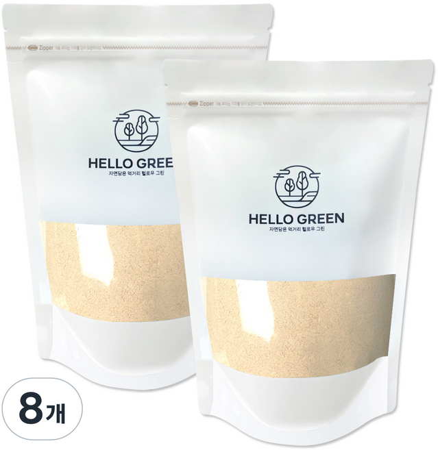 HELLOGREEN 韓國產炒白豆粉, 8個, 500g