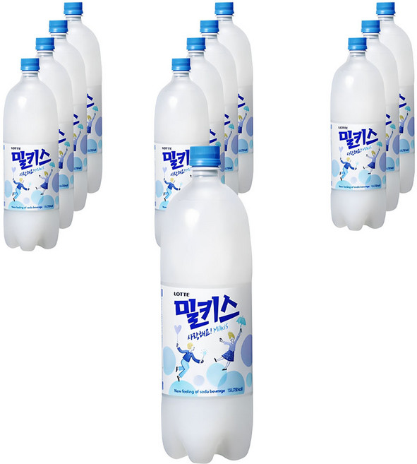 밀키스, 1.5L, 12개