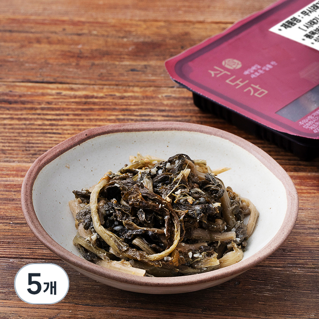 식도감 무시래기나물, 100g, 5개