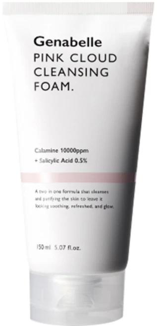 제나벨 핑크 클라우드 약산성 클렌징 폼, 150ml, 1개 - 쿠팡