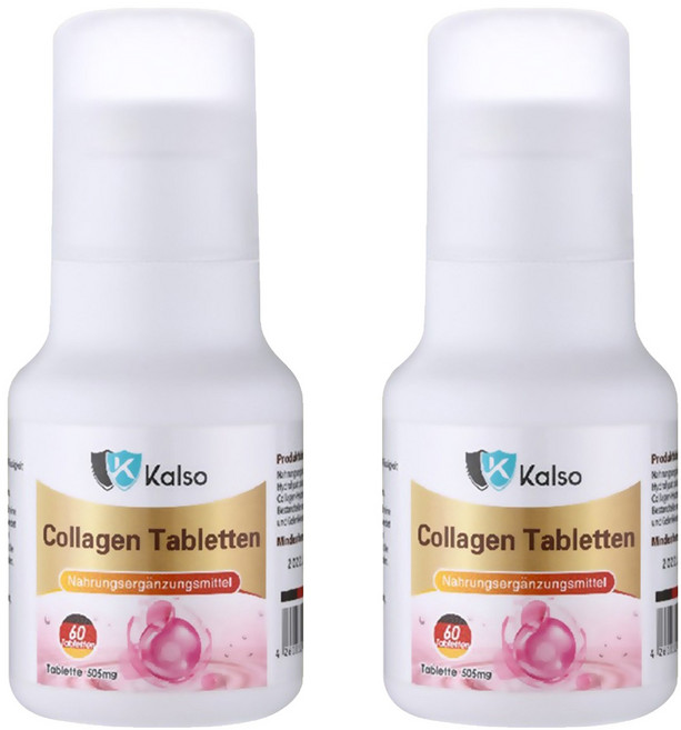 Kalso 科德司 膠原蛋白錠, 60顆, 2罐