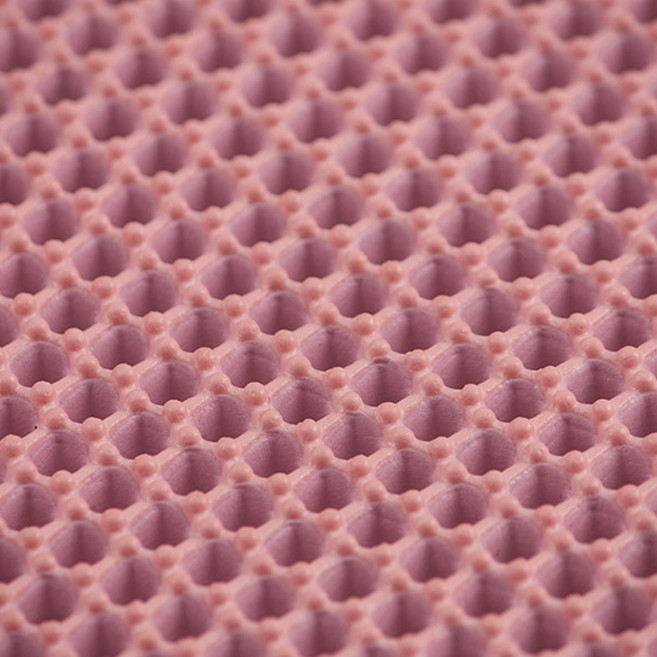 미끄럼방지 새싹매트 125 x 90 x 1 cm, 파스텔핑크, 1개