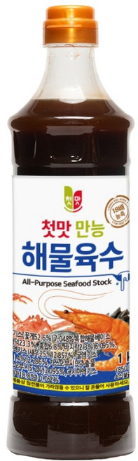 첫맛 만능 해물육수, 1kg, 1개