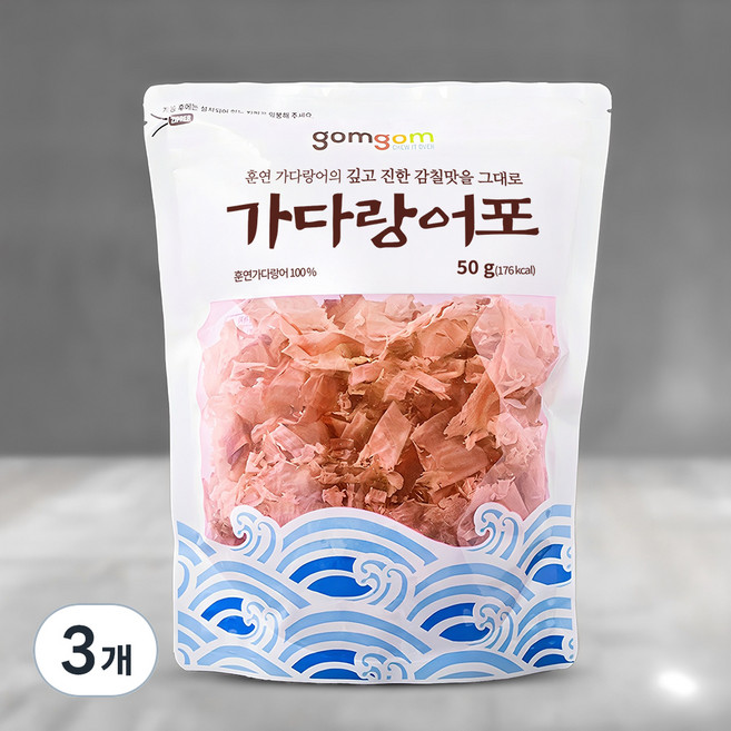 곰곰 가다랑어포, 50g, 3개