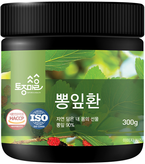 토종마을 HACCP 인증 뽕잎환, 1개, 300g