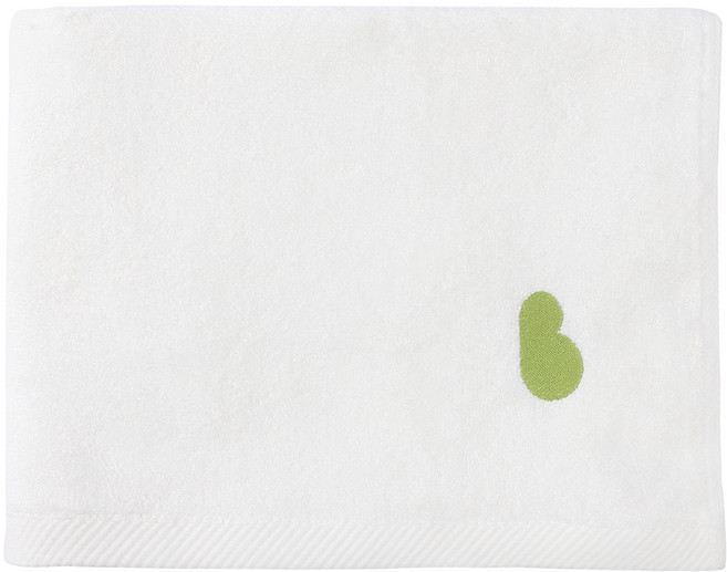 밤부베베 순한대나무 톡톡 목욕타올 85 x 85 cm, 아이보리, 1개