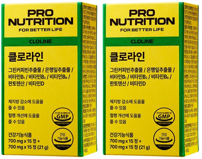 PRONUTRITION 정품 클로라인, 30정, 2개 - 쿠팡