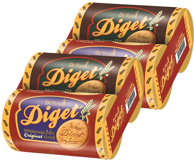 닥터유 다이제 초코 225g +오리지널 194g, 419g, 2개