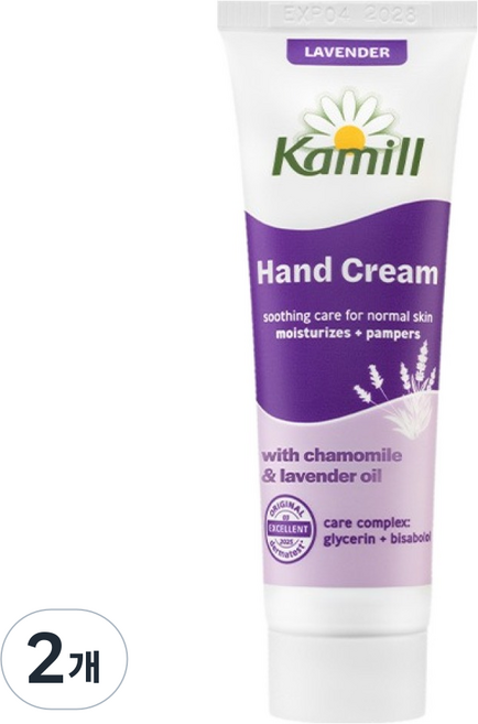카밀 핸드크림 라벤더, 2개, 30ml