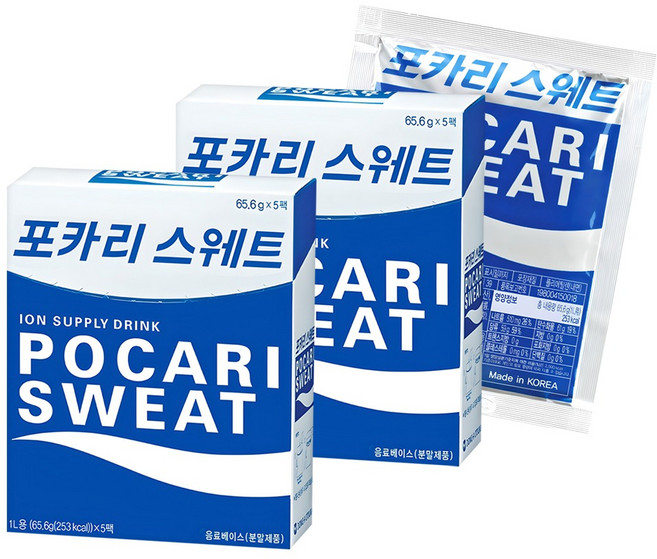 포카리스웨트 분말, 65.6g, 5개입, 2개