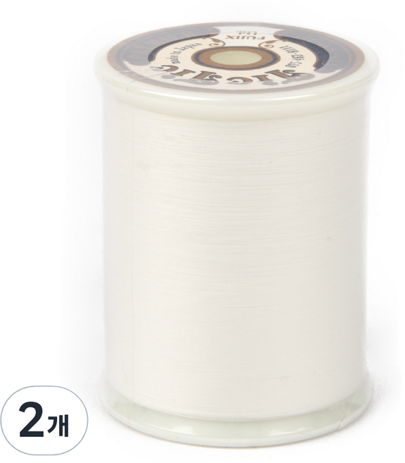 후직스 틱틱 프리미어 인형전용 재봉실, 화이트, 1000m, 2개