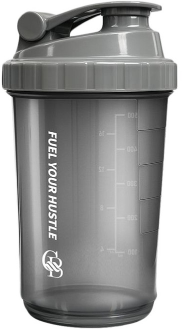 Green Bell 綠貝 勁能搖搖杯 GBP-727, 灰色, 1個, 500ml