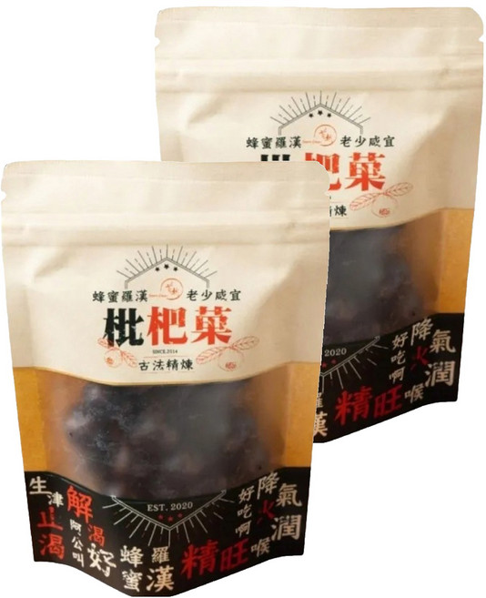 首朝 枇杷菓, 65g, 2包