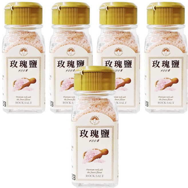 新光洋菜 玫瑰鹽, 5瓶