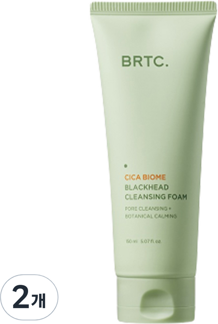 비알티씨 시카 바이옴 블랙헤드 클렌징 폼, 150ml, 2개