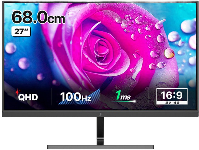 Jooyon QHD LED 螢幕 IPS 100Hz FreeSync USB TypeC, Q27C15(一般), 68cm
